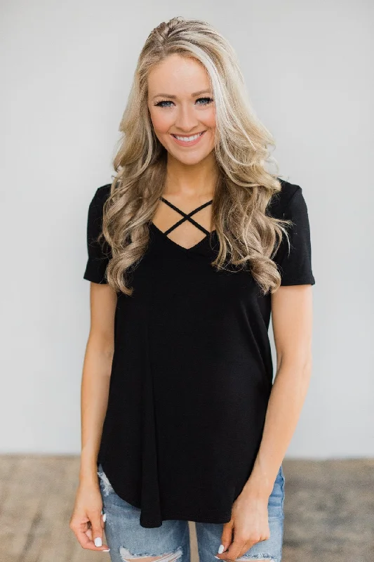 Limited Time Offers Cross the Line - Black Top