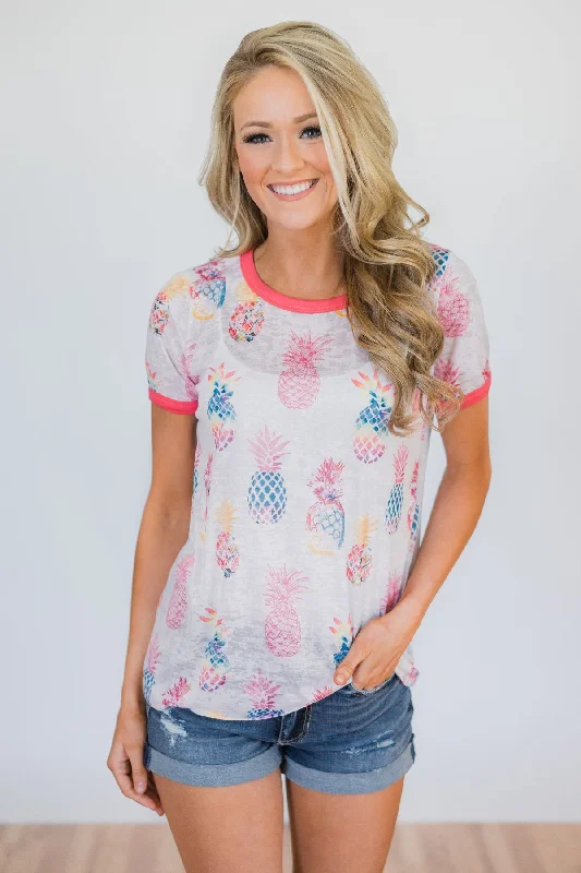 Save Big Stand Tall Pineapple Top