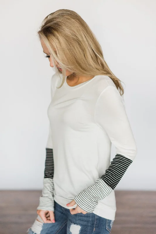 Find Your Unique Flair Seeing Double Ivory Top