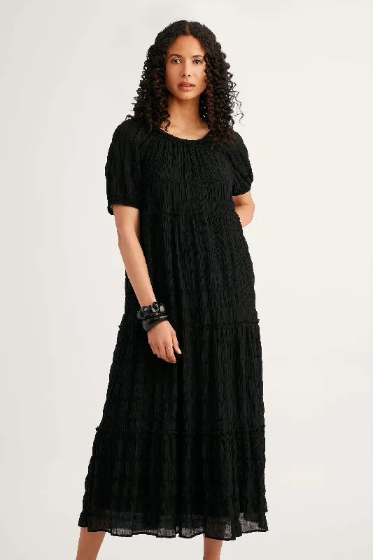 Clearance Sale, All Cheap Robe longue volants étagés - Femme
