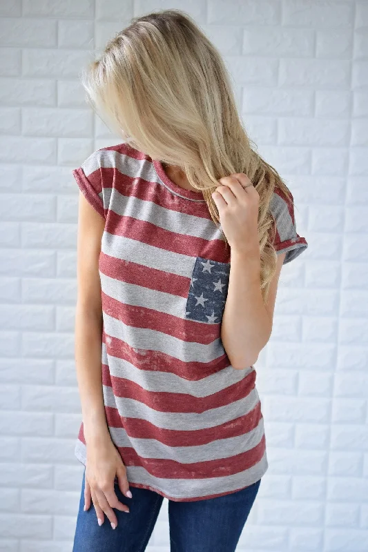 Shop Smart, Save More Before The Sale Ends American Made Pocket Top