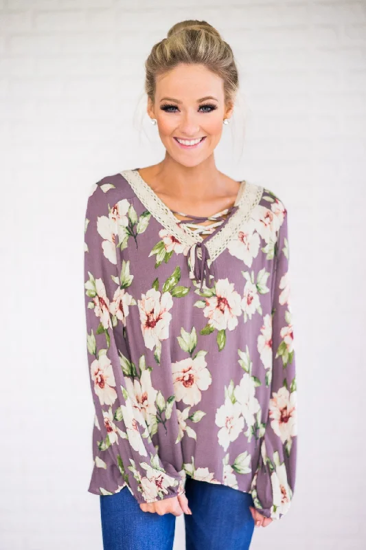Cozy Comfort Style Sale My Happy Ending Floral Top