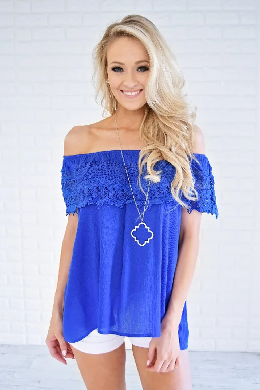 Refresh Your Wardrobe At A Fraction Of The Cost Dainty in Blue Top