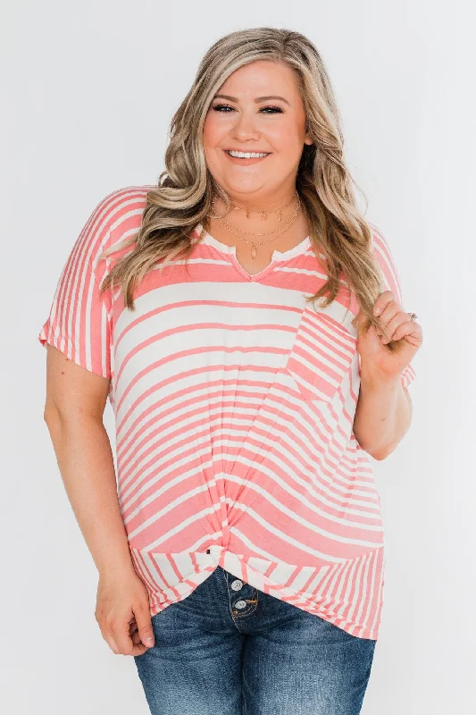Weekend Price Drop – Shop Before It'S Gone My Best Life Short Sleeve Dolman Top- Pink