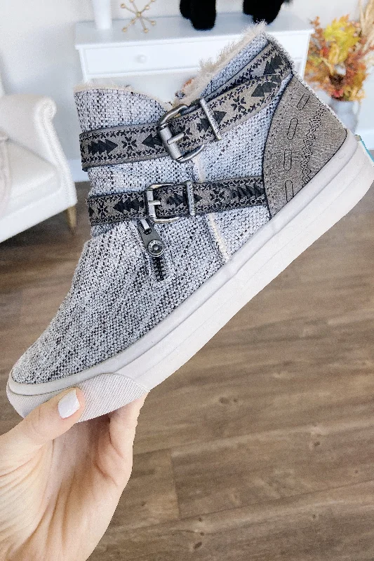 Weekend-Only Deals You'll Love Blowfish Mojo High Top Sneakers- Light Grey