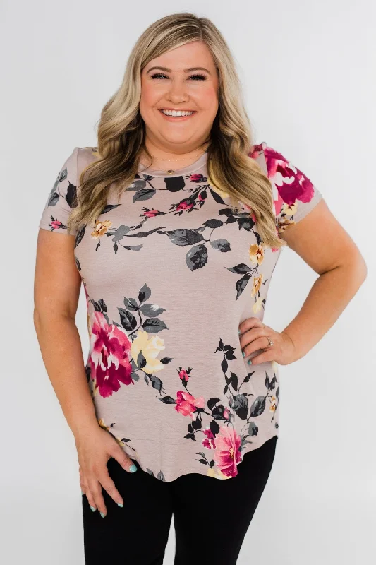 Relaxed Style Midnight Floral Dreams Top