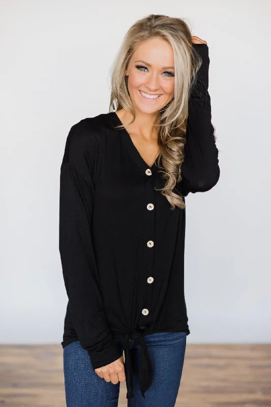 Effortless Style, Effortless Savings Weekend Comfort Black Top