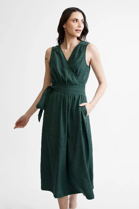 Style Breakthroughs Robe longue cache-cœur - Femme