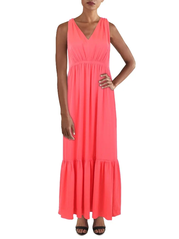 Online Boutiques Clothing Almita Womens Sleeveless Long Maxi Dress