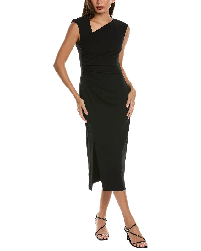 Women's Relaxed Clothes Anne Klein Ruched Midi Dress