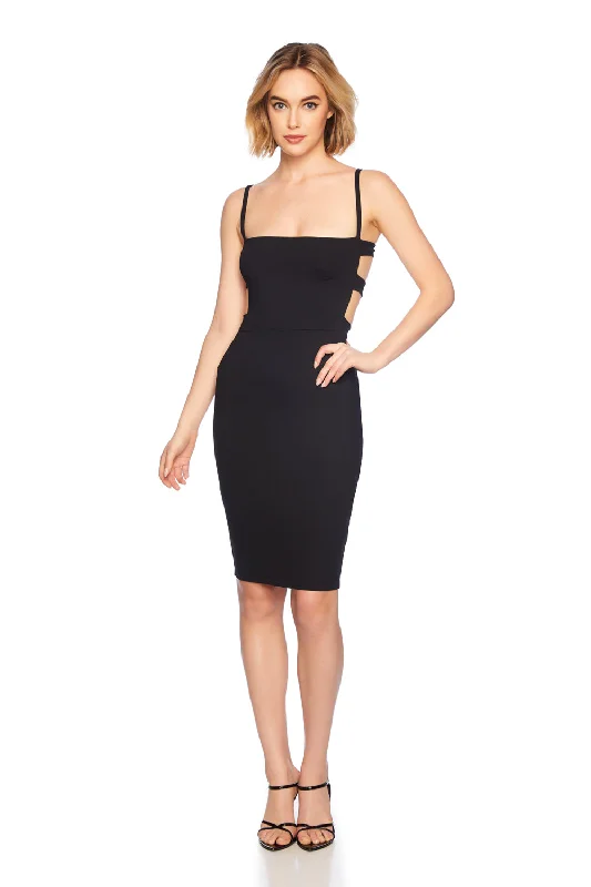Stylish Everyday Clothing apron open back strap dress