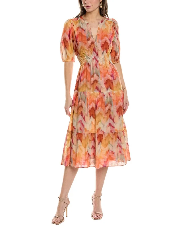 Women's Clothing For Everyday Wear ba&sh Tiered Midi Dress