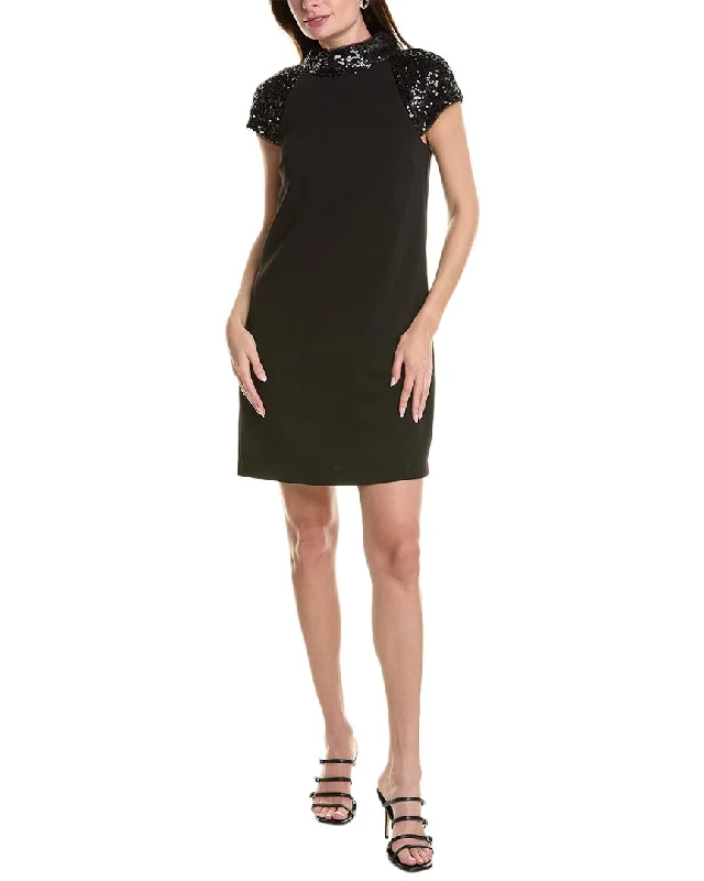 Best Online Boutiques Badgley Mischka A-Line Shift Dress