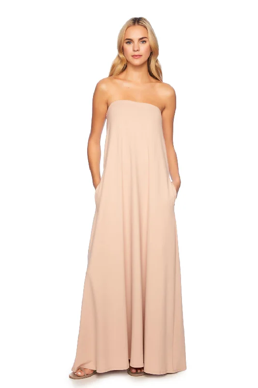 End of Season Sale flare pocket tube dress
