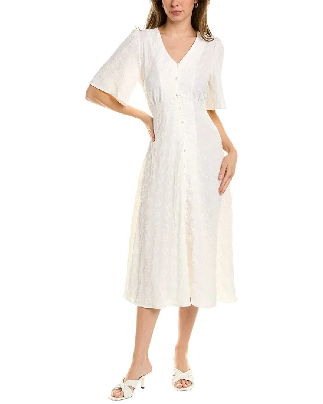 Gracia Jacquard Shirtdress