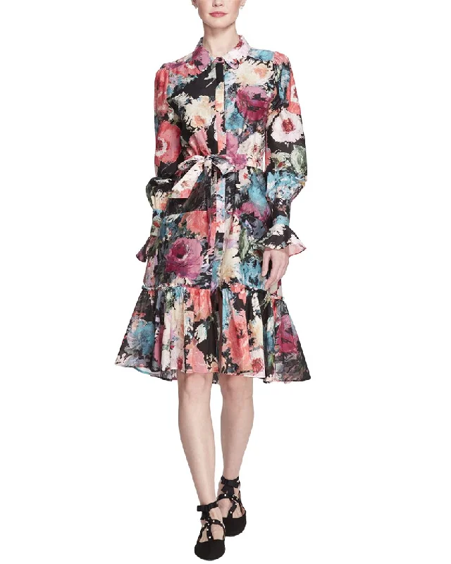 Chic Women's Clothing Online Marchesa Notte Danica Printed Dress