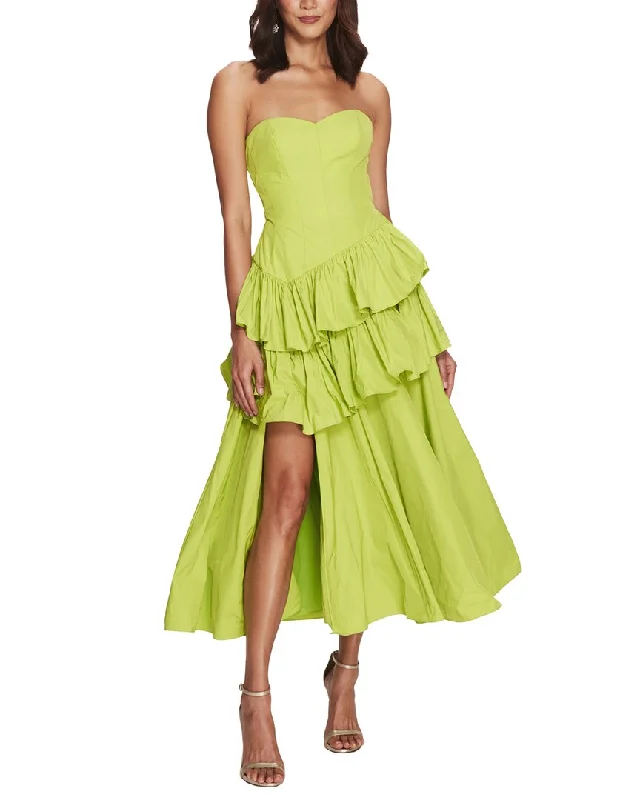 Women's Fashion Clothes Marchesa Notte Midi Dress