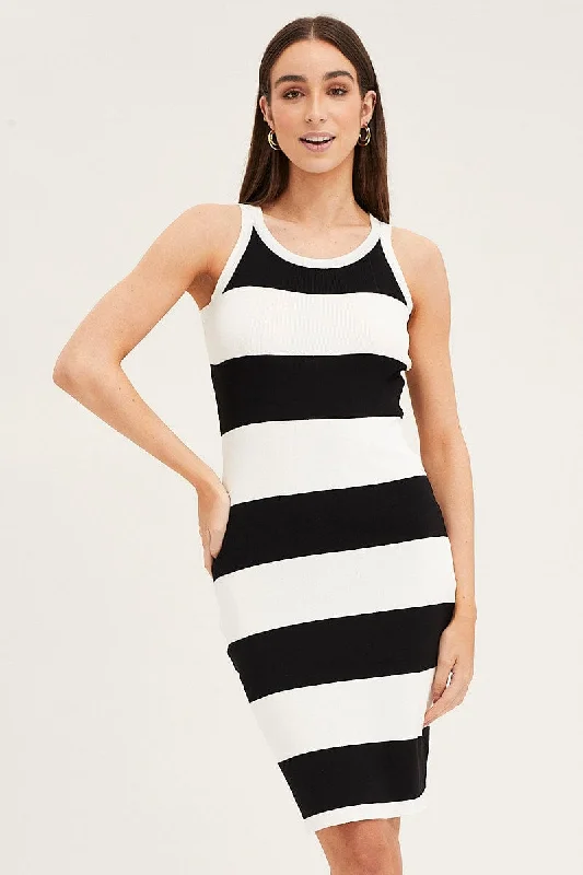 Women's Occasion Wear Apparel Multi Kint Dress