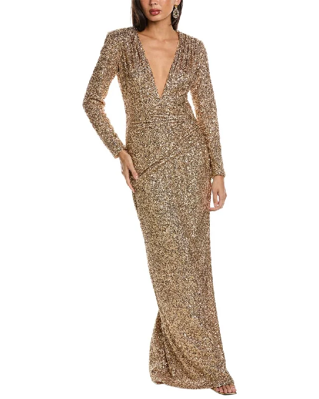 Classic Clothes For Women SHO by Tadashi Shoji Embroidered Gown