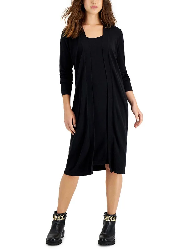 Women Wear Online Womens Knit Midi Sweaterdress