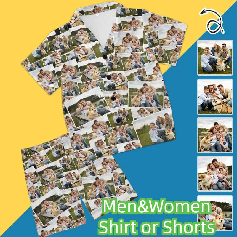 Women's Activewear for Exercise and Sports Custom Photos Men's and Women's Tie Dye Printed Pajamas Set Short Sleeve Tops With Shorts Lounge Set Casual Two-Piece Sleepwear Women's Activewear for Exercise and Sports Custom Photos Men's and Women's Tie Dye Printed Pajamas Set Short Sleeve Tops With Shorts Lounge Set Casual Two-Piece Sleepwear