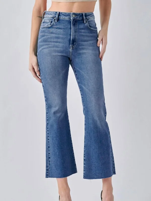 Summer Sale Happi Hr Cropped Flare Jean In Perfect Wash