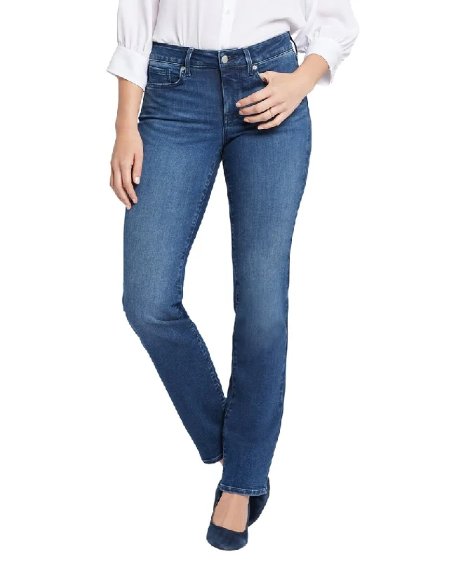 Women's Stylish Professional Garments NYDJ Marilyn Province Straight Jean
