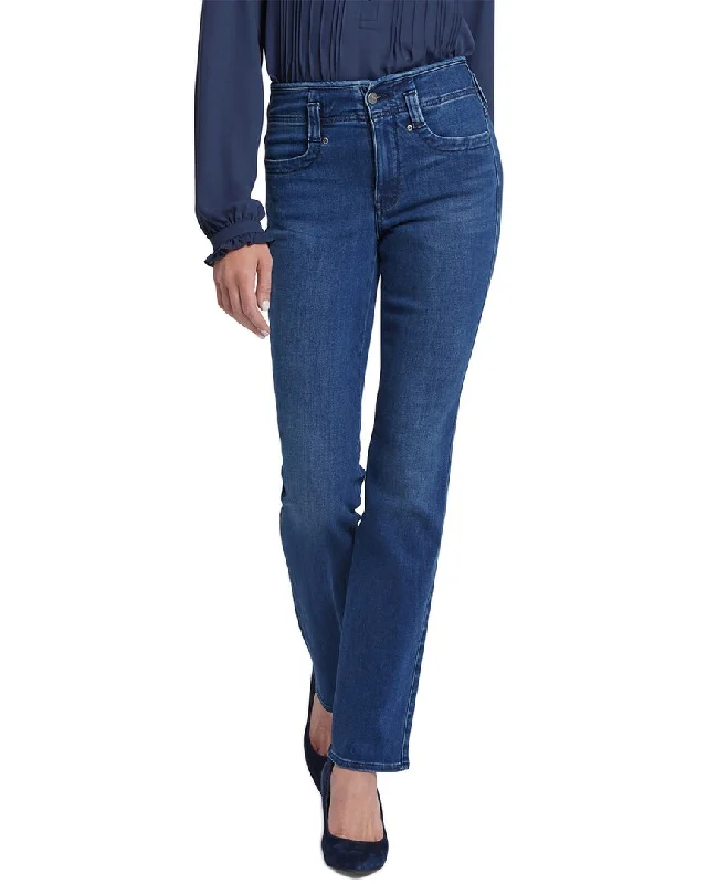 Sophisticated Women's Fashion NYDJ Marilyn Rendezvous Straight Leg Jean