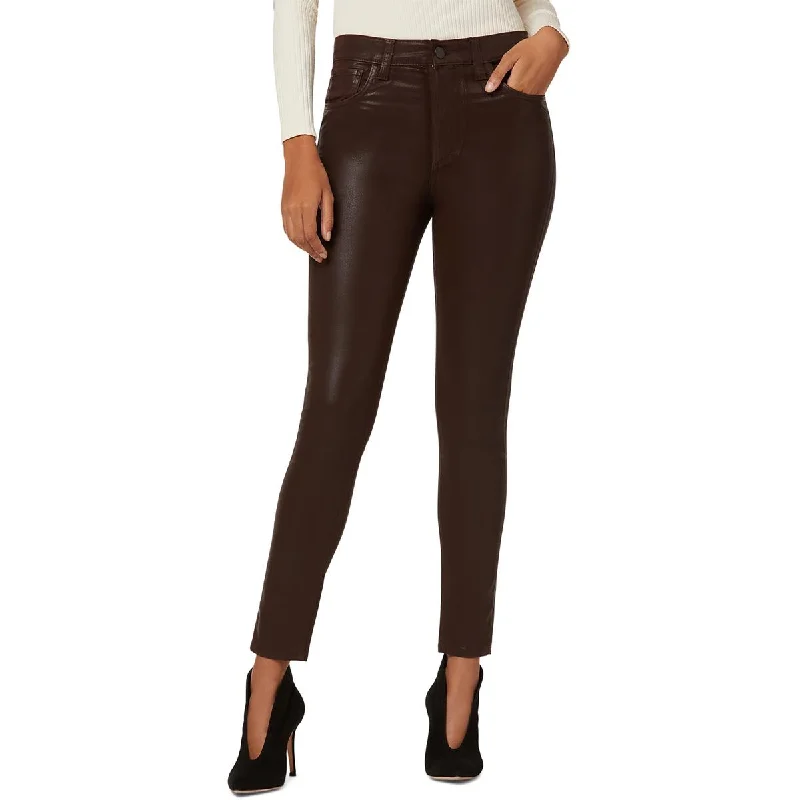 Charming Women's Holiday Apparel The Charlie Womens High Rise Ankle Skinny Jeans
