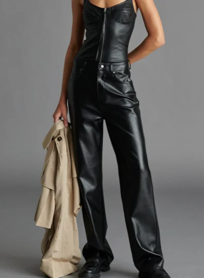 The Vegan Leather Pants by Steve Madden