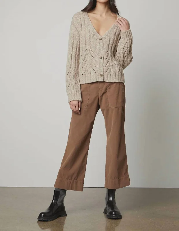 Women's Outerwear Clothing Women's Vera Pant In Barley